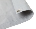 18 oz Gray Vinyl Tarp 10' X 20' Heavy Duty 