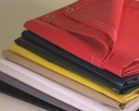 6' X 8' Kelly Green Heavy Duty Vinyl Tarps - 18 oz