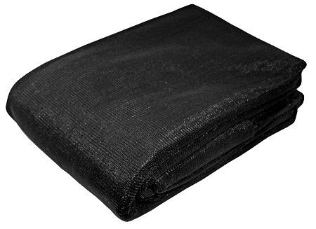 Black Mesh Tarp - 75% Shade 16' X 30'