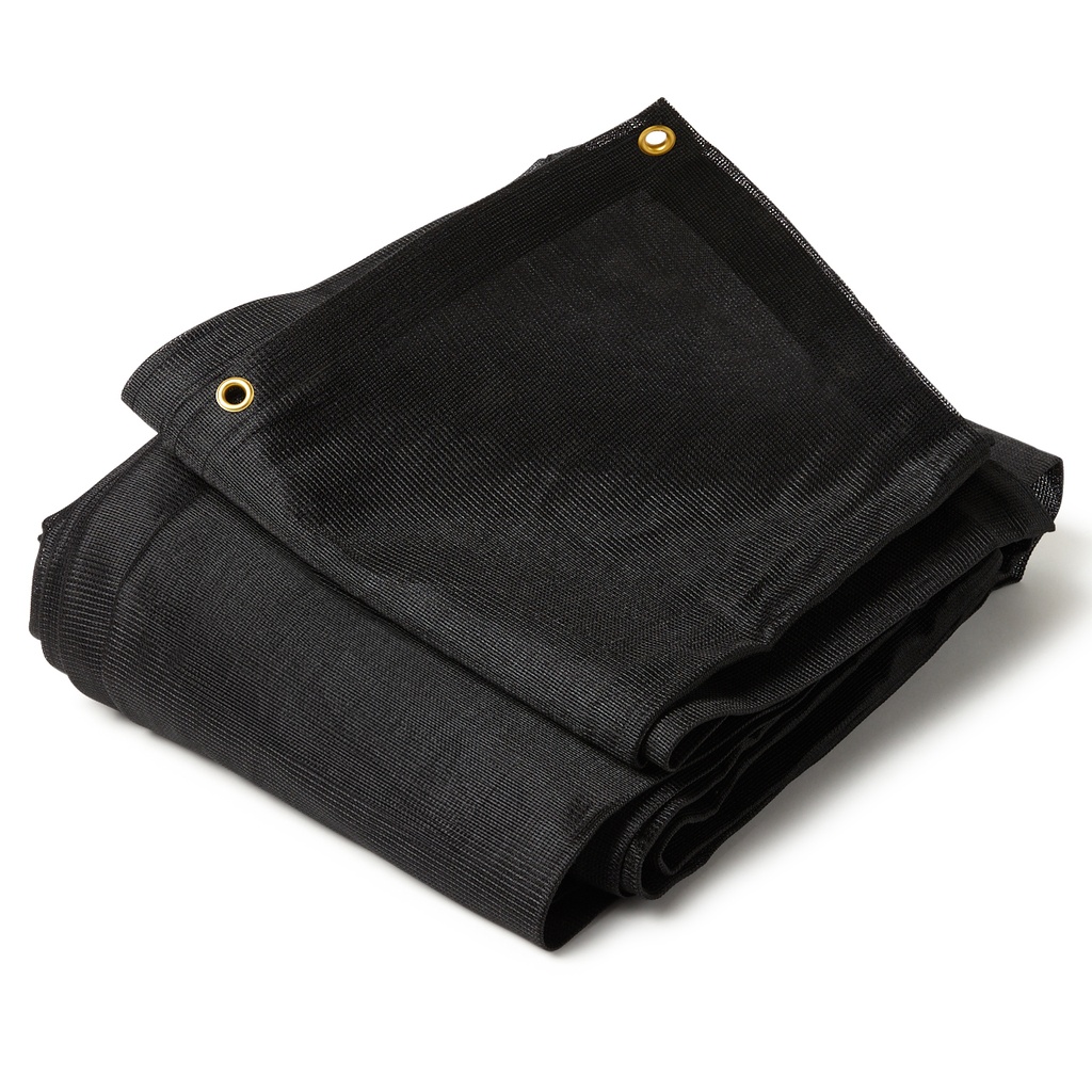 Black Mesh Tarp - 75% Shade 16' X 30'