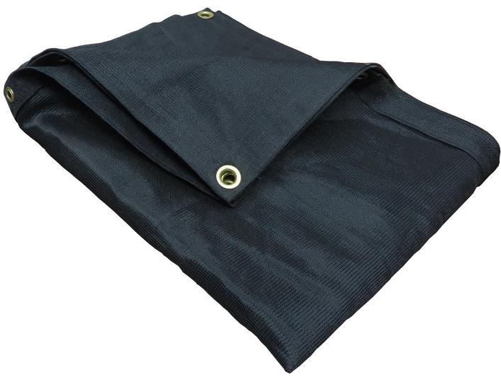 Black Mesh Tarp - 75% Shade 16' X 30'