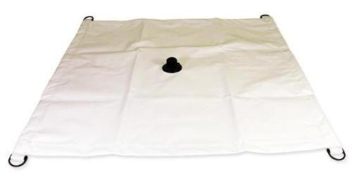 [DTP12WB-2020-SALE] 12 Mil Poly Drain Tarp / Leak Diverter 20' X 20' 