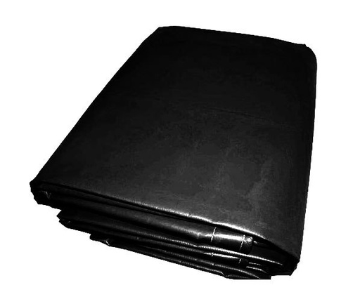 [FS-VC18-0914-BK-SALE] 18 oz Black Vinyl Tarps 9' 7" X 14' 8" Heavy Duty 