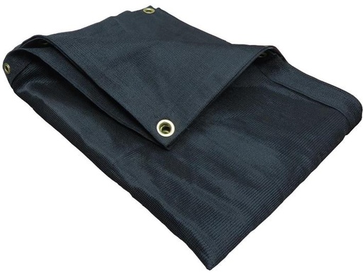 [CSM75BK-0425-SALE] Black Mesh Tarp - 75% Shade 4' X 25' 